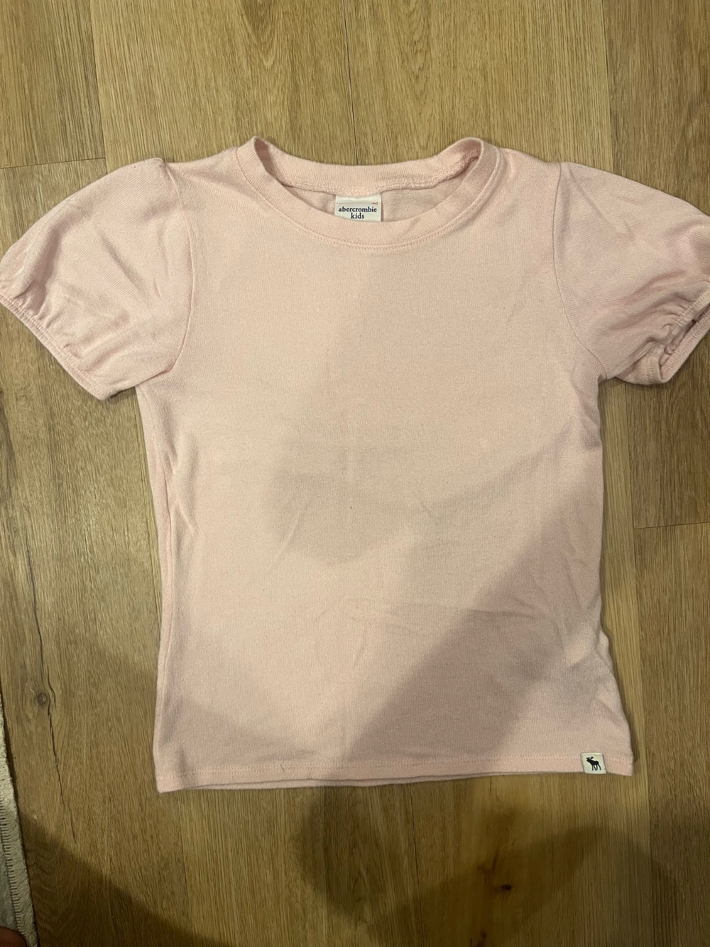 abercrombie kids Pale Pink Short Sleeve Tee